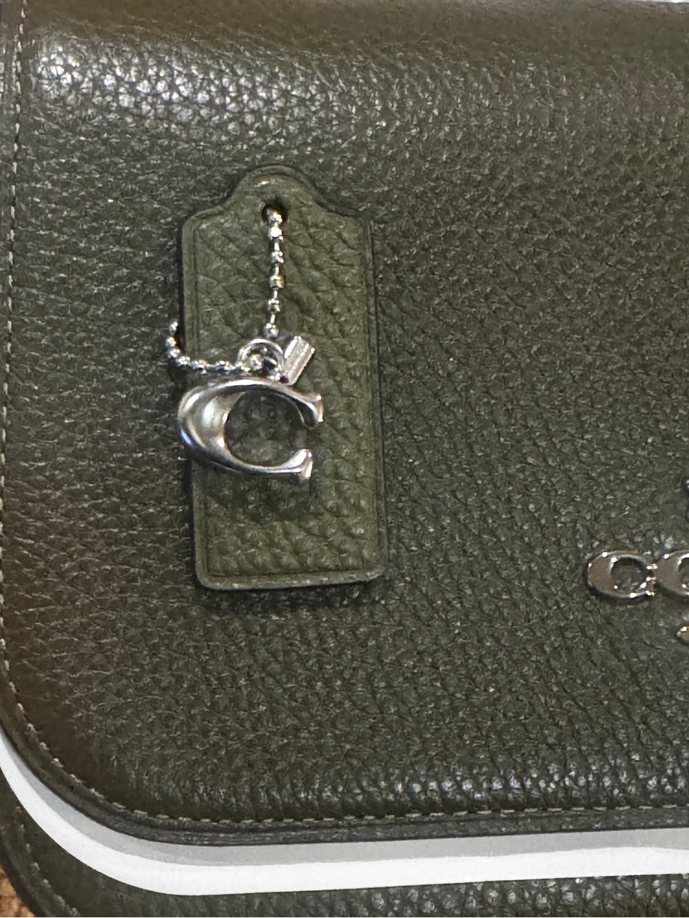 Coach Silver 'C' Letter Charm with Coach Tag - Picture 7 of 10